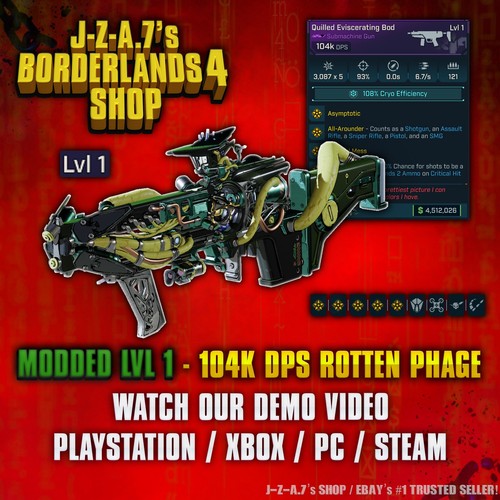 Borderlands modded level - 4✨,