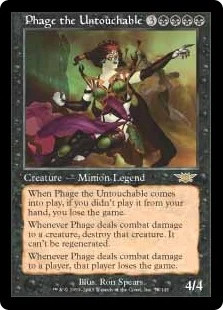 Magic mtg phage - -,