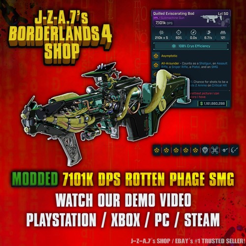 Borderlands modded 7101k - 4✨,