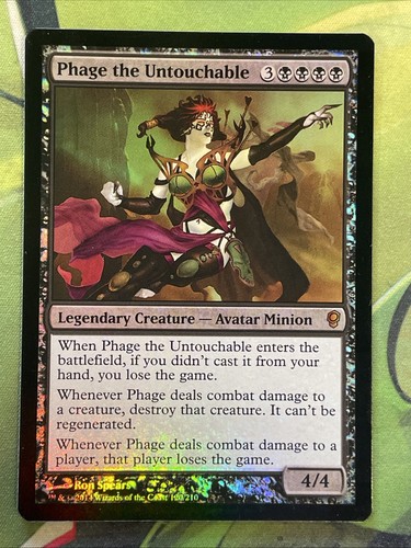 Mtg phage intoccabile foil - phage, l'intoccabile