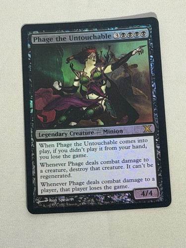 Mtg foil phage intoccabile - phage, l'intoccabile
