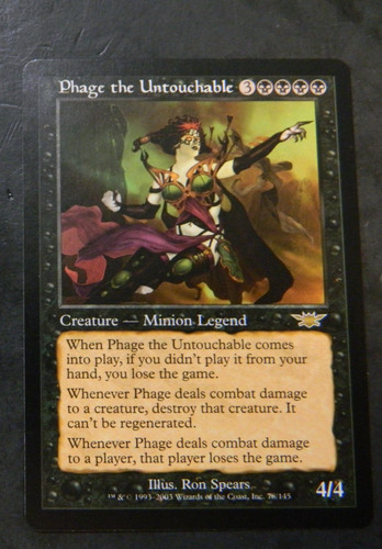 Mtg legions phage the - mtg,