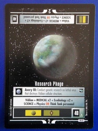 Star trek ccg - trek, fago